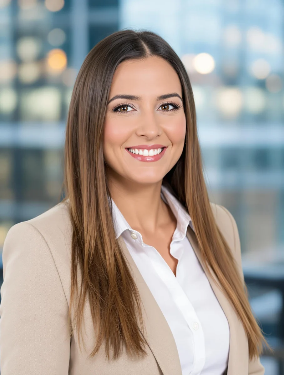 Modern Bewerbungsfoto Damen