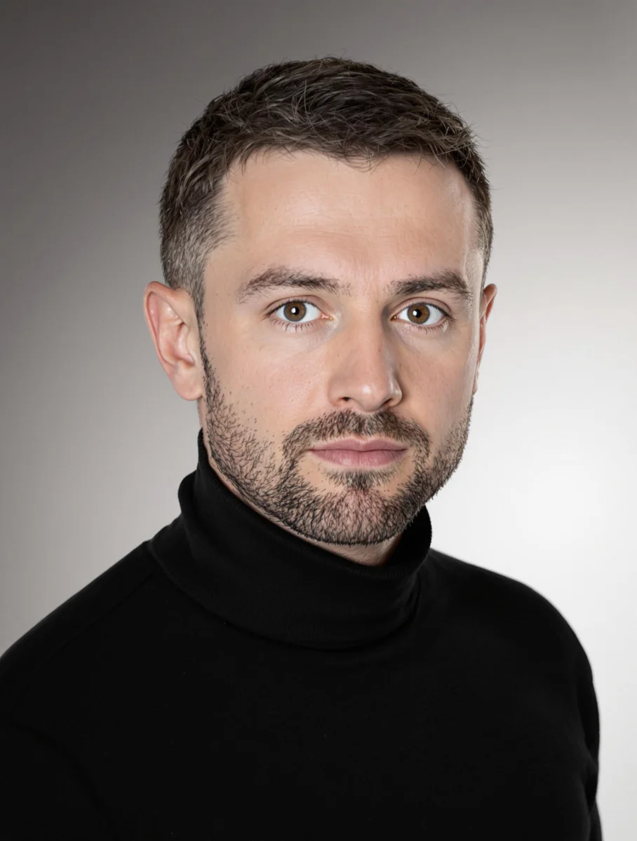 Modern Bewerbungsfoto Herren
